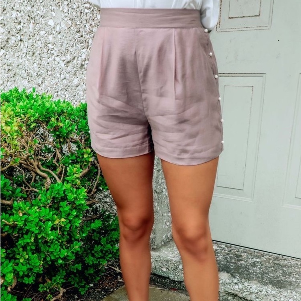 Dusty lilac shorts